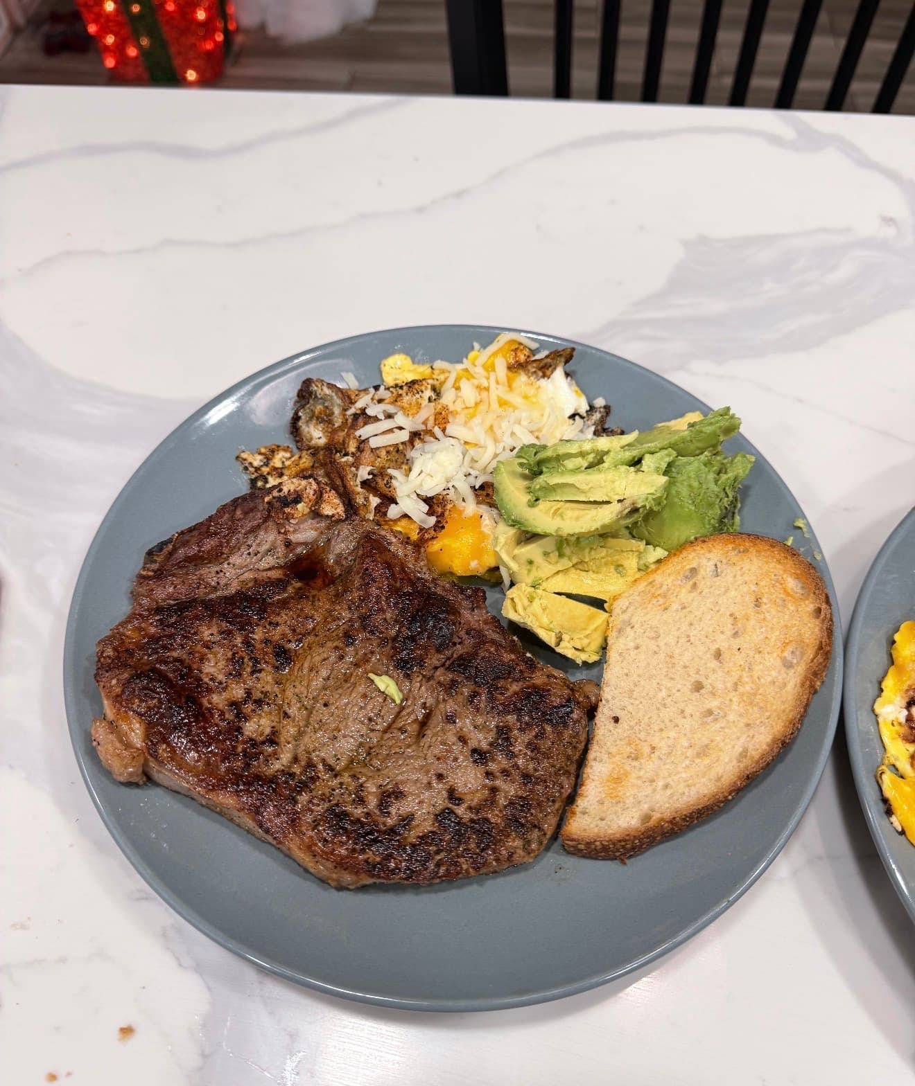 High-protein whole-food meal prepared for nutrition coaching clients